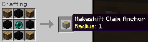 Makeshift Claim Anchor recipe