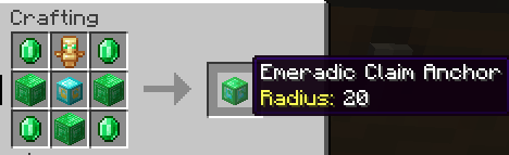 Emeradic Claim Anchor recipe